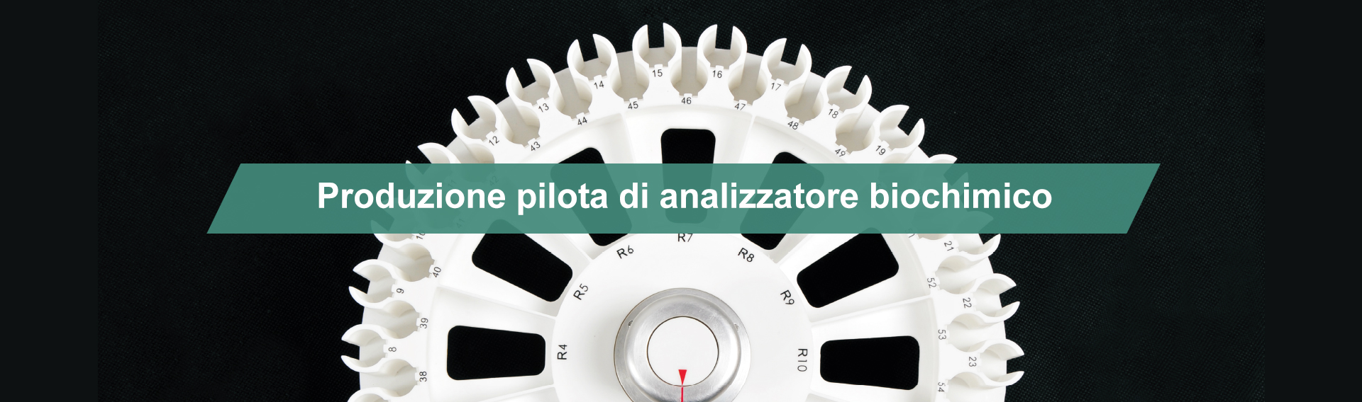 Produzione pilota di analizzatore biochimico