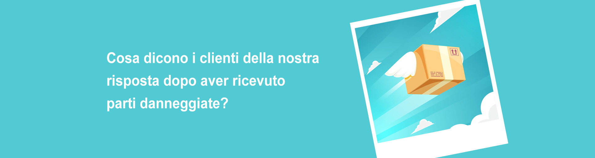 Cosa dicono i clienti della nostra risposta dopo aver ricevuto parti danneggiate?