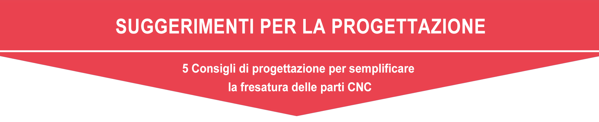 5 consigli di progettazione per semplificare la fresatura delle parti CNC
