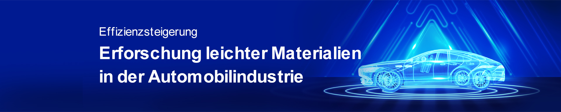 Effizienzsteigerung: Erforschung leichter Materialien in der Automobilindustrie